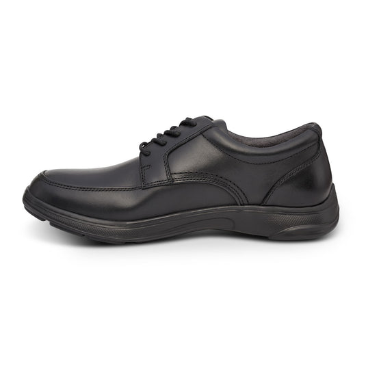 Anodyne Men's No.12 Casual Oxford Diabetic Shoes Black