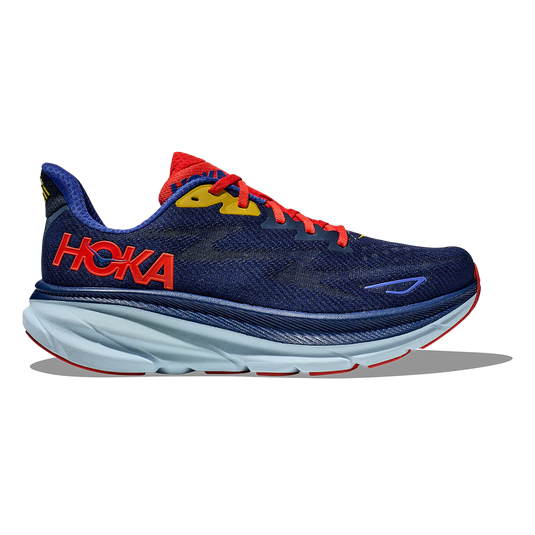 Hoka One One Men's Clifton 9 Sneaker Bellwether Blue/Blue