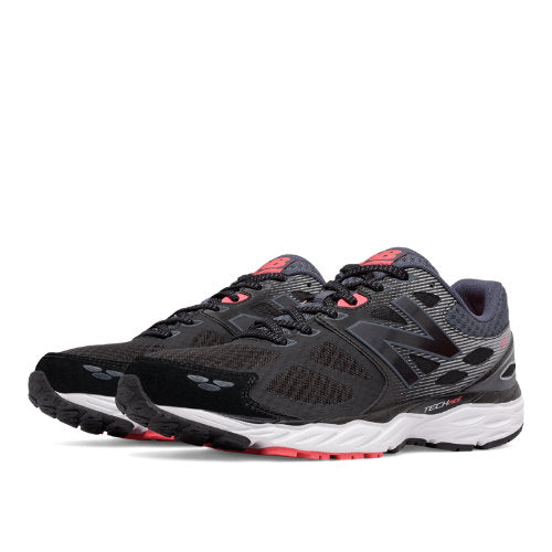 New Balance Men's 680v3 Sneaker Black/Red