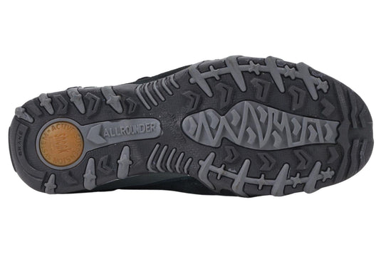Mephisto Allrounder Women's Niro Mary Jane Black Suede Fabric
