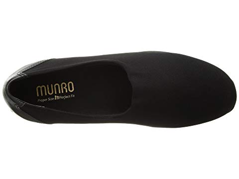 Munro Women's Traveler Black Stretch Fabric