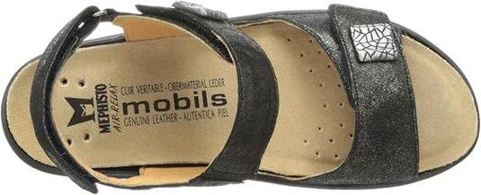 Mephisto Women's Maryse Wedge Sandal - Black