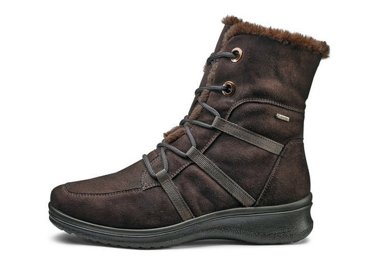 Ara Women's Montreal GORE-TEX® Lace-Up Zip Boot Brown