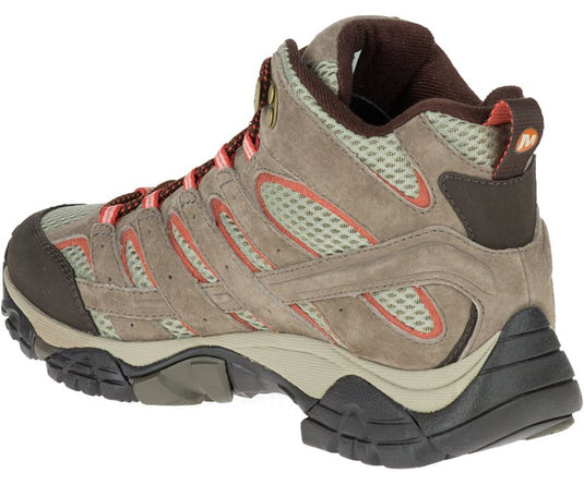 Merrell Women's Moab 2 Mid Water-proof Boots Bungee Cord - Also in Wide Width