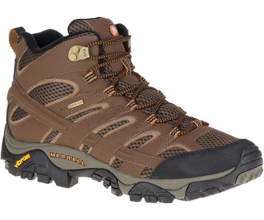 Merrell Men's Moab 2 Mid Gore-Tex Boots Earth