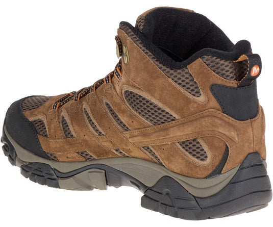 Merrell Men's Moab 2 Mid Water-Proof Boots Earth - Also in Wide Width