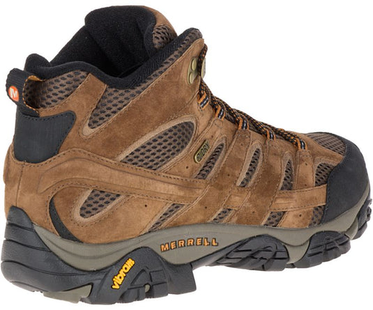 Merrell Men's Moab 2 Mid Water-Proof Boots Earth - Also in Wide Width