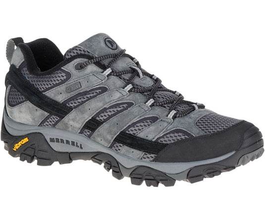 Merrell Men's Moab 2 Water-Proof Boots Granite - Also in Wide Width