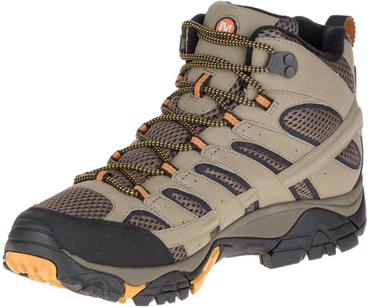 Merrell Men's Moab 2 Mid Gore-Tex Boots Walnut - Also in Wide Width