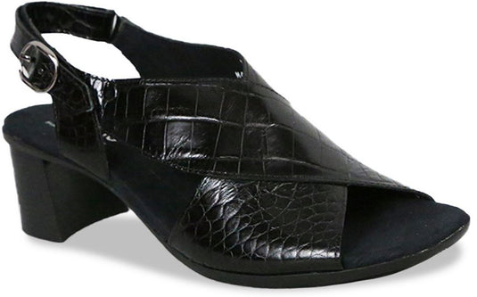 Munro Women's Laine Sling Back Sandals Croco