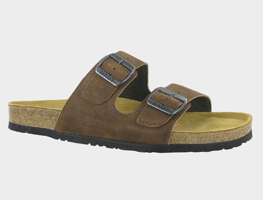 Naot Men's Santa Barbara Sandals Antique Brown Suede