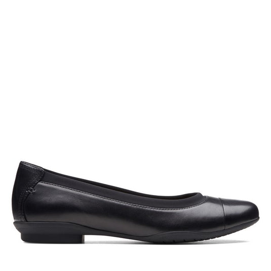 Clarks Women's Neenah Garden Black Leather