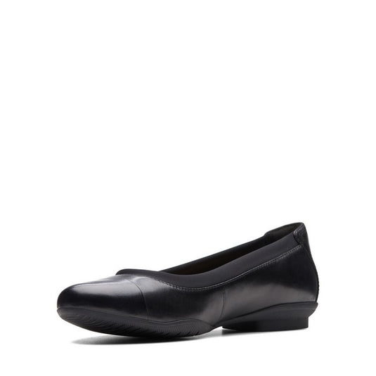 Clarks Women's Neenah Garden Black Leather