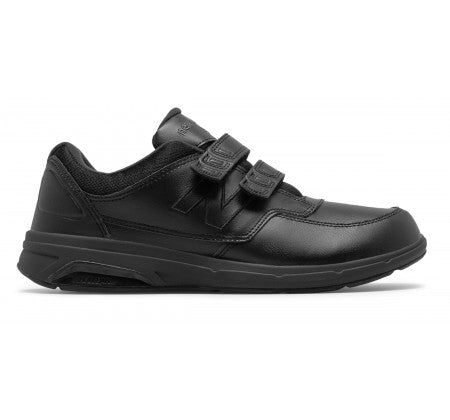 New Balance Men's 813 v1 Hook and Loop Walking Shoe Black