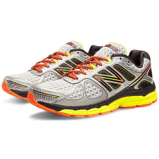 New Balance Men's 860v4 Sneaker Silver/Yellow