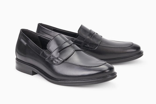 Mephisto Men's Nilson Slip-On Black Leather