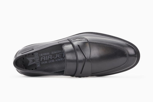 Mephisto Men's Nilson Slip-On Black Leather