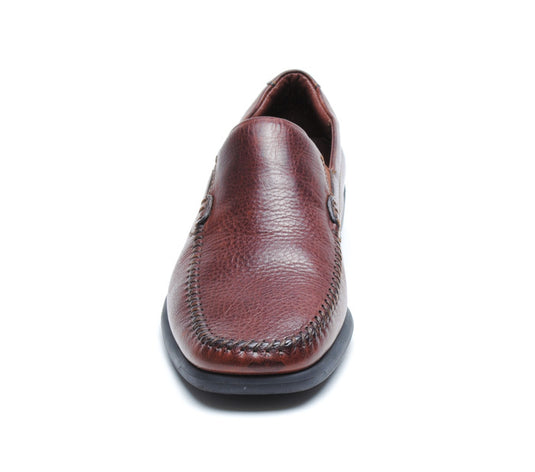 Neil M Men's Rome Venetian Slip-on Walnut Leather