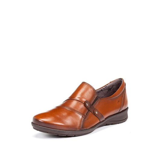 Fluchos Women's Noa 9154 Slip-on Cognac Leather