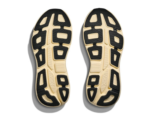 Hoka One One Men's Bondi 9 Sneakers Carbon Black / Yellow Gold