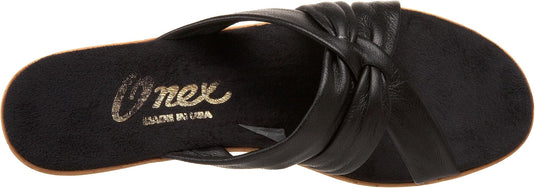 Onex Women's Slip-On Casual Sandal Sail - Black