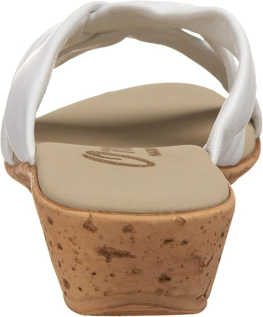 Onex Women's Slip-On Casual Sandal Sail - White