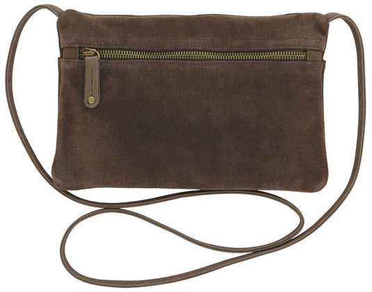 SAS Perla Crossbody Handbag Darkwood