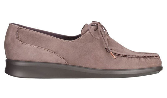 SAS Women's Petra Lace Up Loafer Truffle Nubuck