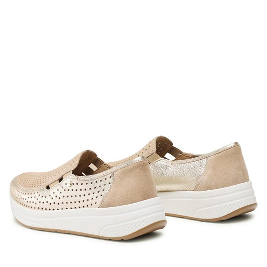 Ara Women's Sandy Slip-On Shoe Platin Sand