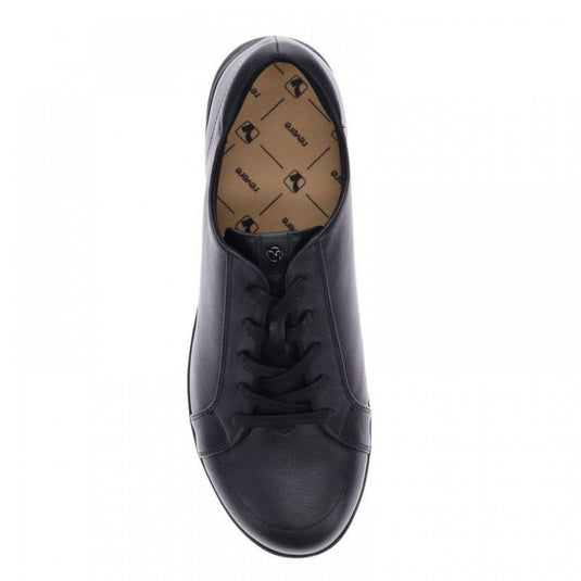 Revere Women's Athens Lace Up Sneaker Black