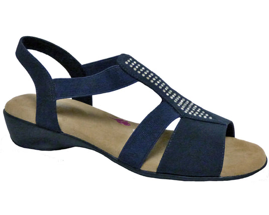 Ros Hommerson Women's Mellow Navy Sandal