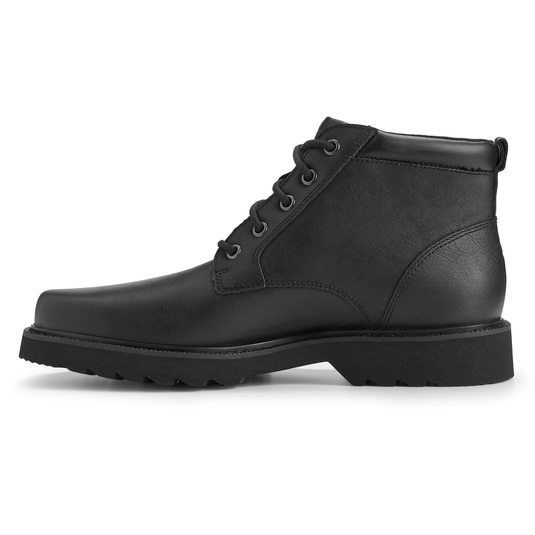 Rockport Northfield Plain Toe Boot Black Leather