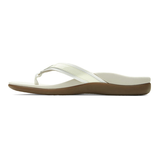 Vionic Women's Tide II Toe Post Sandals White