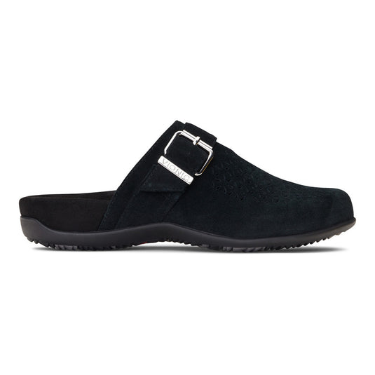 Vionic Women's Moca Slip-On Mule Black Suede