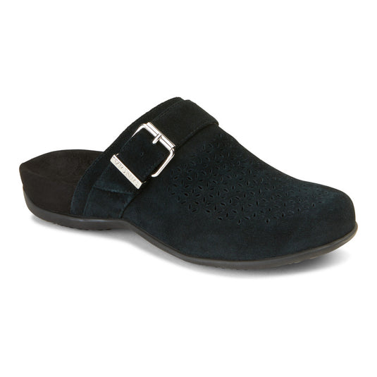 Vionic Women's Moca Slip-On Mule Black Suede