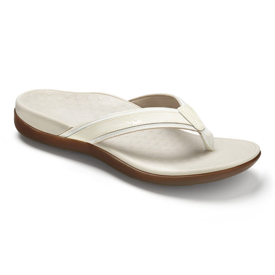 Vionic Women's Tide II Toe Post Sandals White