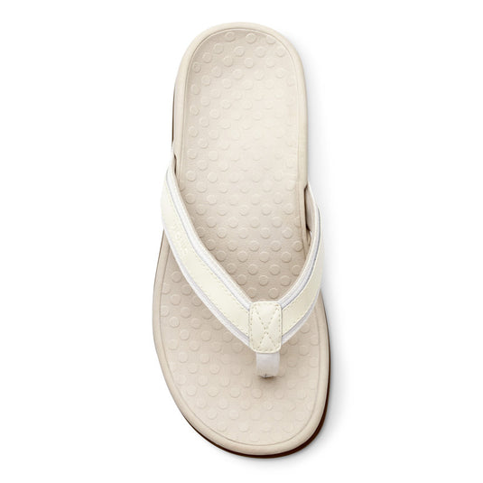 Vionic Women's Tide II Toe Post Sandals White