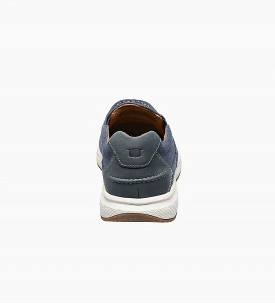 Florsheim Men's Great Lakes Canvas Moc Toe Slip-on Navy
