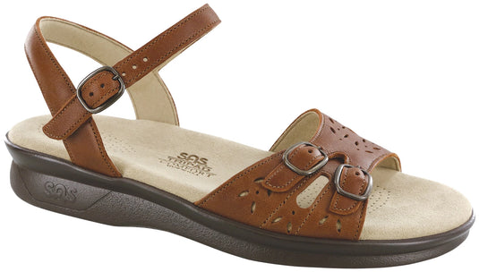 SAS Women's Duo Ankle Strap Sandals Auburn