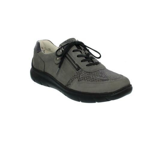 Waldlaufer Women's H-Leonie 796002 Gray Nubuck