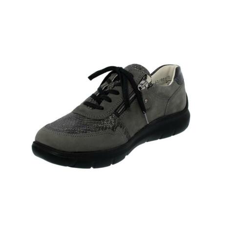 Waldlaufer Women's H-Leonie 796002 Gray Nubuck