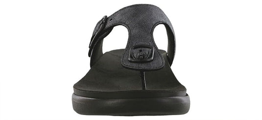 SAS Women's Sanibel T-Strap Slide Sandal Smoke