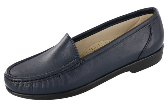 SAS Women's Simplify Slip On Loafer Navy