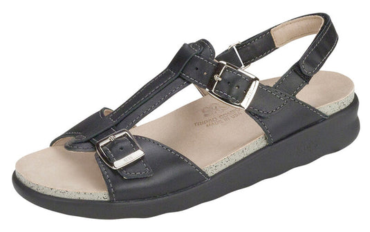 SAS Women's Captiva T-Strap Sandal Black