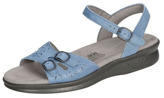SAS Women's Duo Ankle Strap Sandals Denim