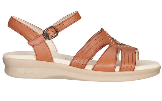 SAS Women's Huarache Sling Back Sandals Antique Tan