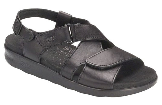 SAS Women's Huggy Comfort Sandals Black