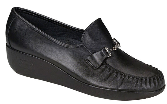 SAS Women's Magical Slip On Loafer Black