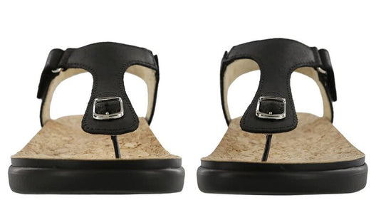 SAS Women's Marina T-Strap Sandal Black