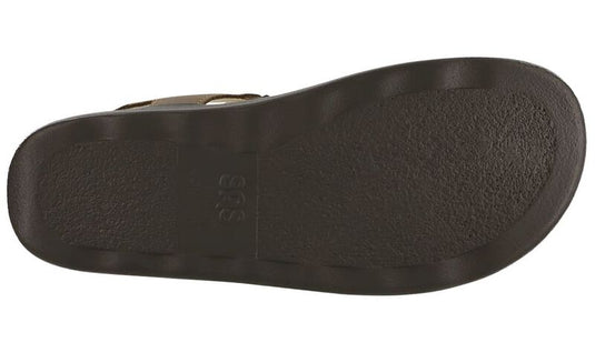 SAS Women's Marina T-Strap Sandal Brown